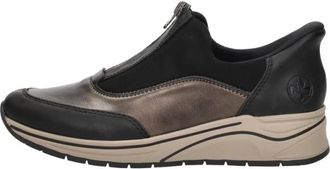 Rieker Sportief Sportief - Dames - Sneakers - Zwart - 41 EU - Schoenen