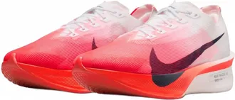 Nike Mens Zoomx Vaporfly Next Shoe In White/midnight Navy/bright Crimson