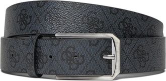 Guess Cadeauset Riem en Portemonnee - Heren - Riemen - Zwart - ONE Size - Leer - Accessoires