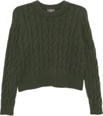 N.Peal Maglione in cashmere - Verde