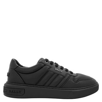 Bally Maudo Black Low-Top Leather Sneakers