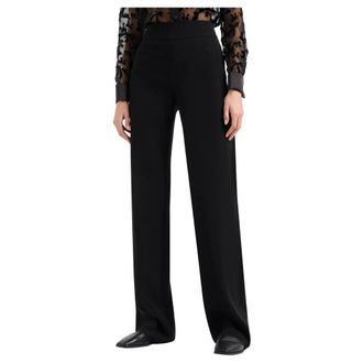 Emporio Armani Techno Cady Palazzo Trousers