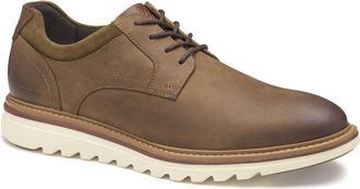 Johnston & Murphy Mens Ralston Plain Toe Lace-Up Oxford Shoe