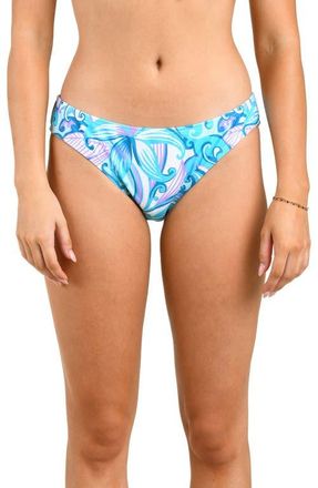 Citrus Good Hipster Bikini Bottoms in Blue Multi at Nordstrom, Size Medium