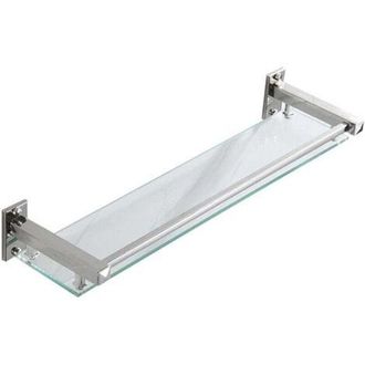 OEM Estanter&iacute;a De Ba&ntilde;o De 40 Cm, Estante De Ducha De Cristal, Estante De Almacenamiento Para Ducha Montado En La Pared Con Estante, Rectangular De Vidrio 