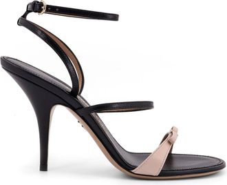 Ferragamo Ariel Leather Sandal-Donna