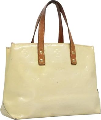 Louis Vuitton Tweedehands leren Louis Vuitton tassen - Dames - Vintage Shopper - Beige - ONE Size - Leer - Vintage