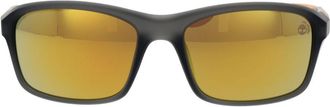 Timberland TI-1056516 Polarized Mirrored Sport Sunglasses - Gray