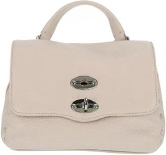 Zanellato Tassen, Dames, Wit, ONE Size, Leer, Postina Daily Baby