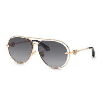 Roberto Cavalli SRC032M 0300 Shiny Rose Gold/Light Grey