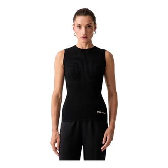 A|X Armani Exchange Mujer, Camisetas, Negro, Talla: M