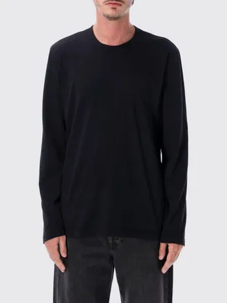 James Perse Long-Sleeved Cotton T-Shirt with Crew Neck