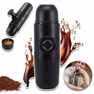 OEM Cafetera Port&aacute;til De Presi&oacute;n Para Caf&eacute; Molido - Manual Para Turistas