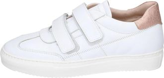 Stokton Leren Dames Sneakers - Dames - Sneakers - Wit - 37 EU - Leer - Schoenen