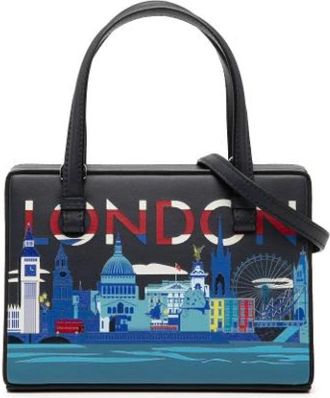 Loewe Pre-owned Leather Tote - Dames - Vintage Handtas - Blauw - ONE Size - Leer - Vintage