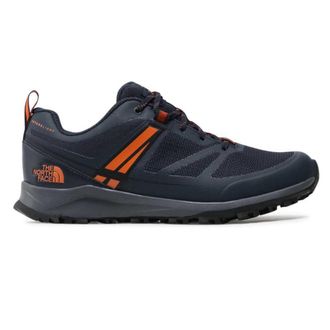 The North Face Mens Litewave Futurelight Hiking Shoes, Urban Navy/TNF Black, 8.5
