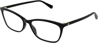 Gucci Gg 1930O 001 Optical Frame - Dames - Brillen - Zwart - 55 MM - Accessoires