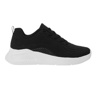 Skechers Dames/Dames Bob Buno Logo Trainers (Zwart, Wit)