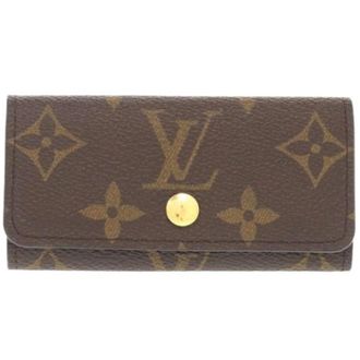 Louis Vuitton Portachiavi in Tela Pre-owned - - Pre-owned - Donna - Marrone - ONE SIZE