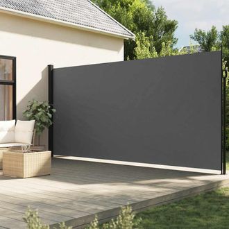 Berkfield Home Retractable Side Awning Anthracite 200x600 cm