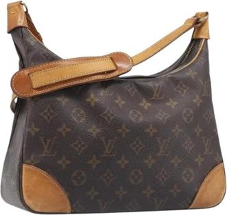 Louis Vuitton Pre-owned Boulogne 30 Schoudertas - Dames - Vintage Schoudertas - Bruin - ONE Size - Leer - Vintage
