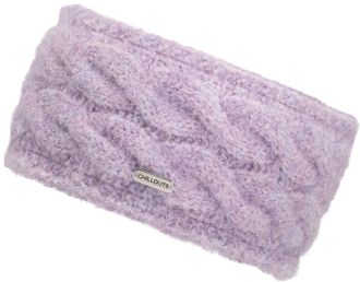 Chillouts Stirnband CHILLOUTS Iris Headband, Damen, lila, Feinstrick, Materialmix, unifarben, M&uuml;tzen Stirnband, Breites, w&auml;rmendes Stirnband