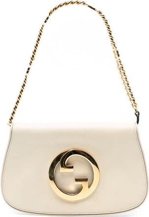 Gucci Pre-owned Gucci Calfskin Blondie Chain Satchel Ladies 699268 520981