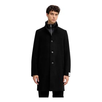 Marc O'Polo Cappotto in lana - - Coats - Uomo - Nero - M
