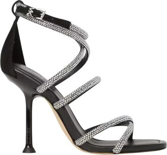 Michael Kors Imani Strappy Sandal - - Shoes - Donna - Nero - 39 EU
