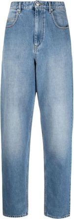 Isabel Marant Corsy jeans - women - Cotton/Cotton/Polyester - 32 - Blue