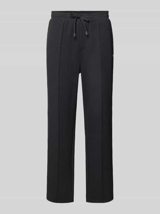 HUGO BOSS Regular Fit Sweatpants aus Baumwoll-Mix Modell JT_Member Hurley in Black, Gr&ouml;&szlig;e XXXL