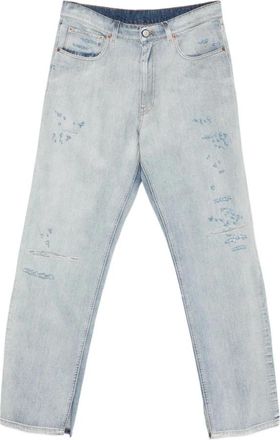 Maison Margiela Rechte Jeans - Heren - Regular Fit Jeans - Grijs - W31 - Katoen - Jeans
