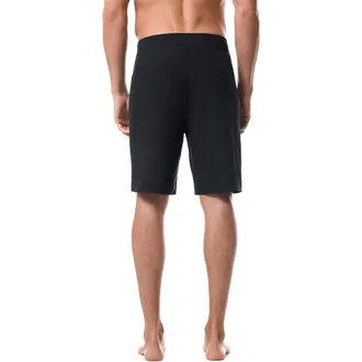 Coolibar Mens San Marino Boardshort - UPF 50+ Sun Protection - Accelera in Black at Nordstrom, Size X-Large
