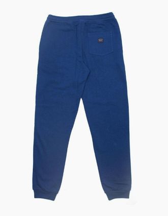 Paul & Shark Mens Paul And Shark Back Pocket Patch Logo Tracksuit Bottoms Royal Blue - Size: 38/Regular