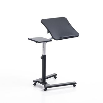 tomasucci Holy Notebook/Tablet Trolley, Matt Black