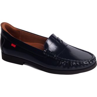 Marc Joseph New York Newbury Street Loafer in Navy Patent Leather at Nordstrom Rack, Size 7