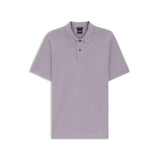 BOSS Pallas polo shirt in cotton piqu&eacute; with embroidered logo