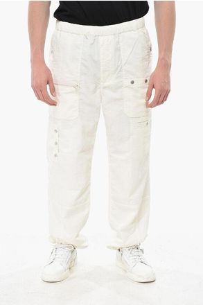 Undercover Nylon Cargo Pants with Laminated Pocket size Xxl