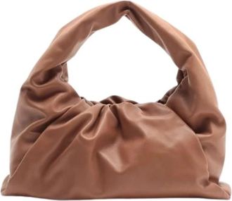 Bottega Veneta Pre-owned Shoulder Bag - Dames - Vintage Schoudertas - Bruin - ONE Size - Leer - Vintage