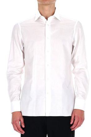 Ermenegildo Zegna Cotton Oxford Shirt