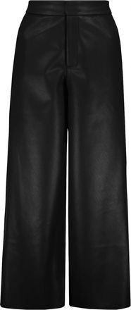 Bishop + Young Womens Beau Faux Leather Pant In Black