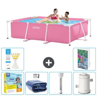 Intex Piscina Con Estructura Rectangular - 220x150x60 Cm - 7-piezas S10