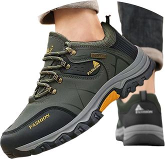 Generic Hiking Boots Mens Size 10, Mens Hiking Boots: Walking Shoes Trainers Breathable Cushioned Trail Running Shoe Waterproof Comfortable Mens Trekking Foot