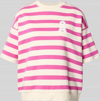 Armedangels Armedangels Oversized Fit Sweatshirt aus reiner Bio-Baumwolle Modell BAMIKAA in Pink, Gr&ouml;&szlig;e XS