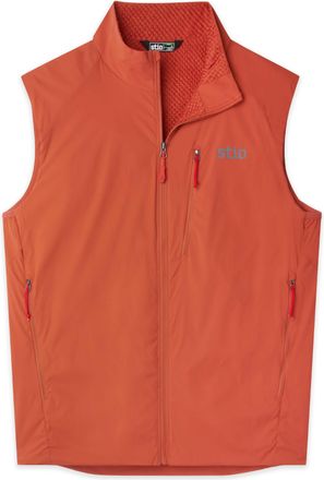 Stio | Mens Dawner Vest, Size Extra Large in Hot Sauce