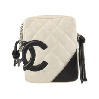 Chanel Pre-owned Cross Body Bags, female, White, Size: ONE SIZE Pre-owned Vintage Shoulder Bag