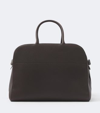 The Row Marco leather duffel bag