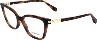 Ferragamo Ferragamo Womens 51 mm Brown Opticals