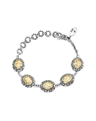 Samuel B. 18K & Silver Bracelet