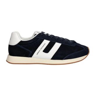 A|X Armani Exchange Heren, Schoenen, Blauw, Maat: 45 EU Leer